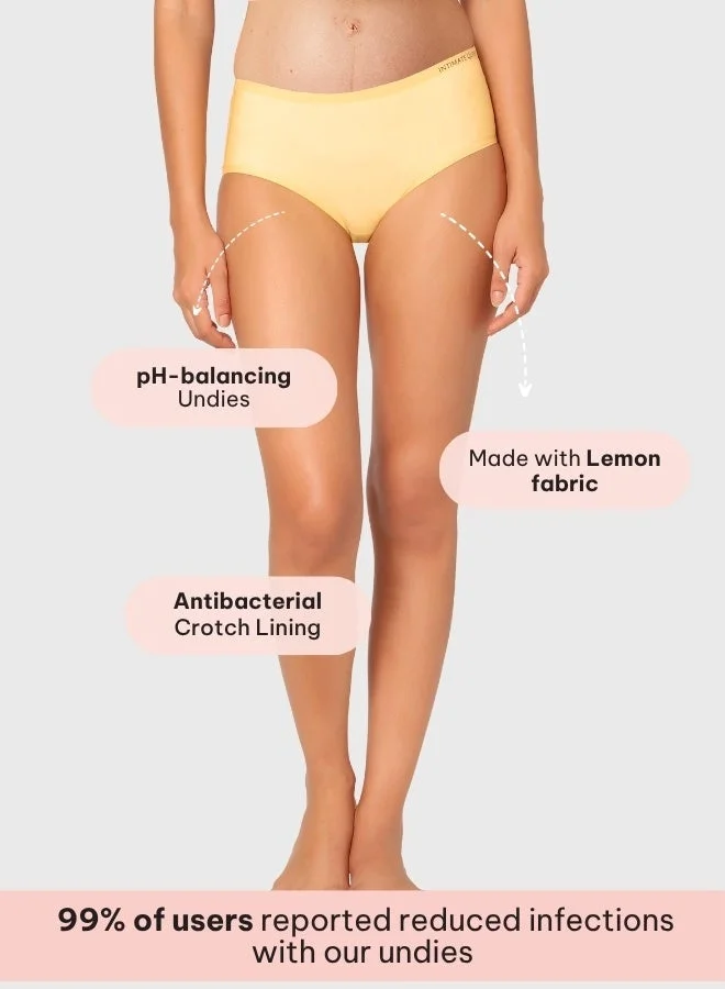 الملكة الحميمة ملابس داخلية للأمومة من ليمون باي - فائقة النعومة، مريحة بدون درزات للحمل والبشرة الحساسة